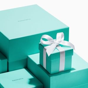Tiffany & Co. jewelry boxes and pouches. 🎀